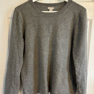 J. Crew Women’s Crewneck Sweater - Heather Gray